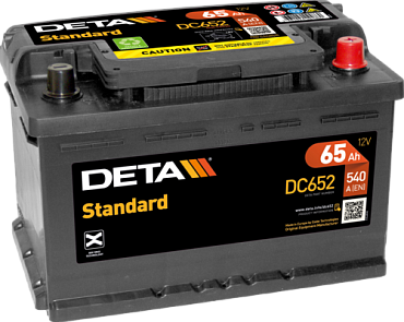 Аккумулятор Deta Standard DC652 (65 Ah)